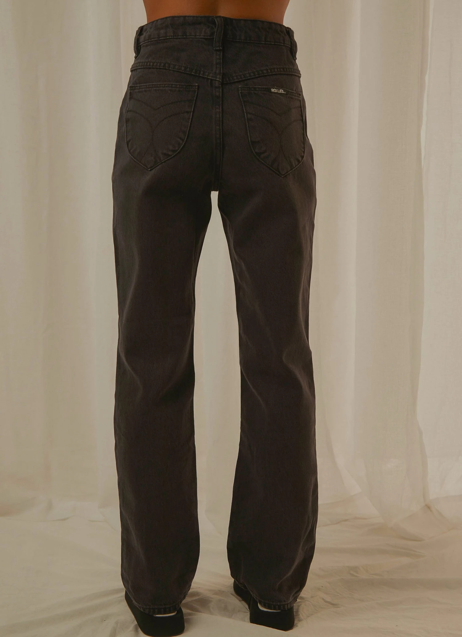 Rolla's Original Straight Jean - Stone Black New & Most Loved 5 Rolla's Original Straight Jean - Stone Black New & Most Loved
