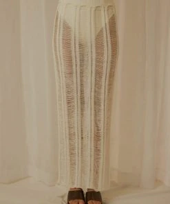 Peppermayo Exclusive New & Most Loved Perri Ladder Knit Maxi Skirt - Ivory 9 Peppermayo Exclusive New & Most Loved Perri Ladder Knit Maxi Skirt - Ivory