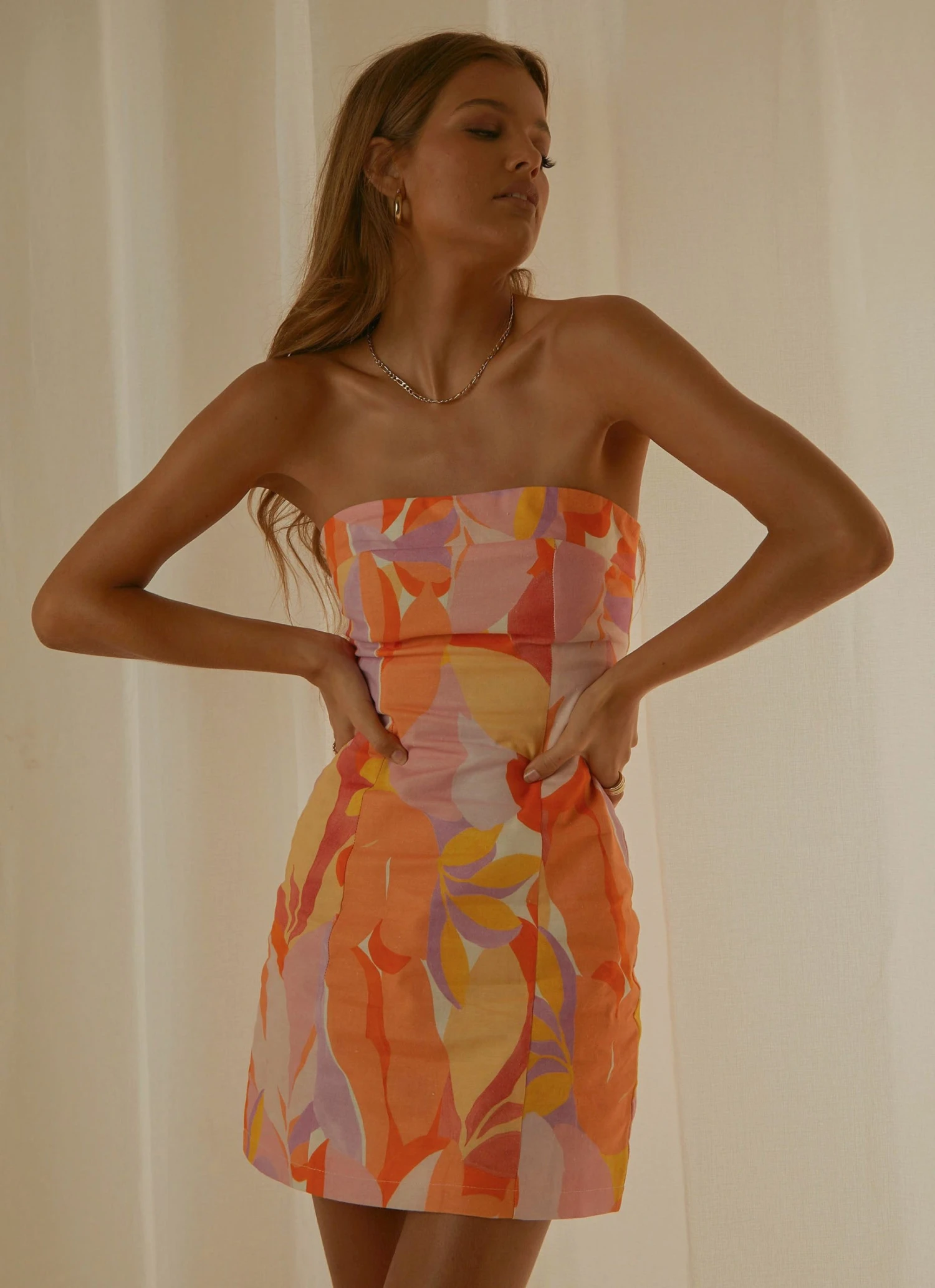 Peppermayo Exclusive New & Most Loved Sunday Spritz Linen Tube Dress - Paloma 1 Peppermayo Exclusive New & Most Loved Sunday Spritz Linen Tube Dress - Paloma