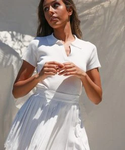 Peppermayo Exclusive No Boundaries Tennis Skirt - White