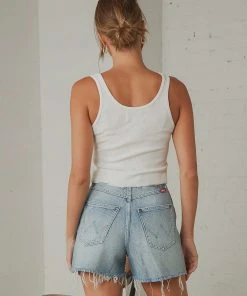 Wrangler New Tops Our Friends Tank - Vintage White 7 Wrangler New Tops Our Friends Tank - Vintage White