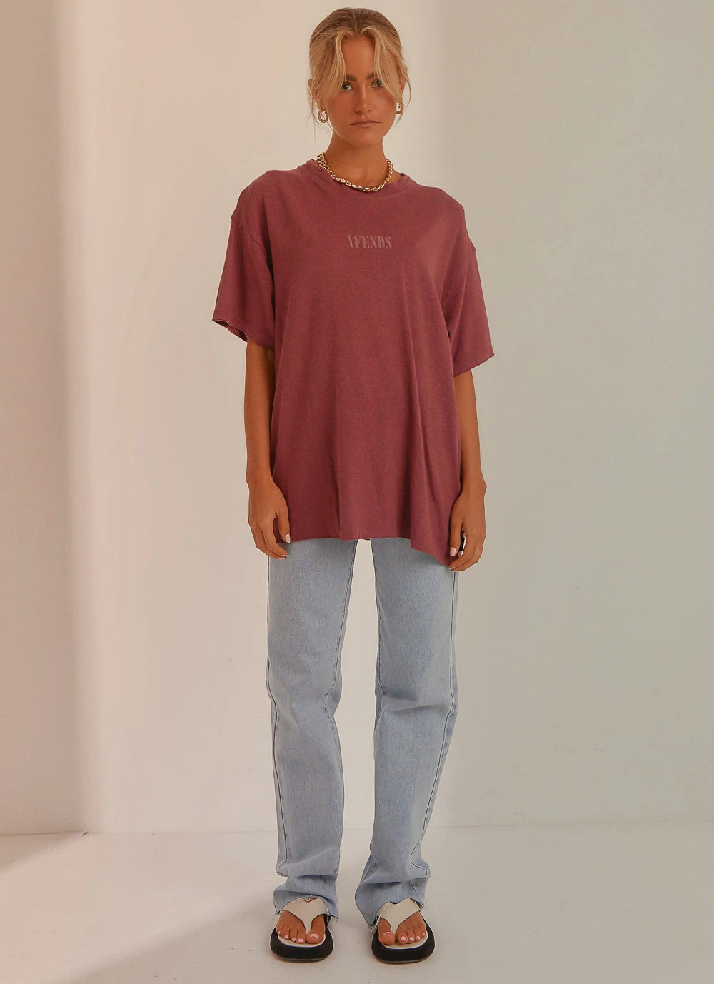 Afends Courtney Love Hemp Tee - Grape New & Most Loved 3 Afends Courtney Love Hemp Tee - Grape New & Most Loved