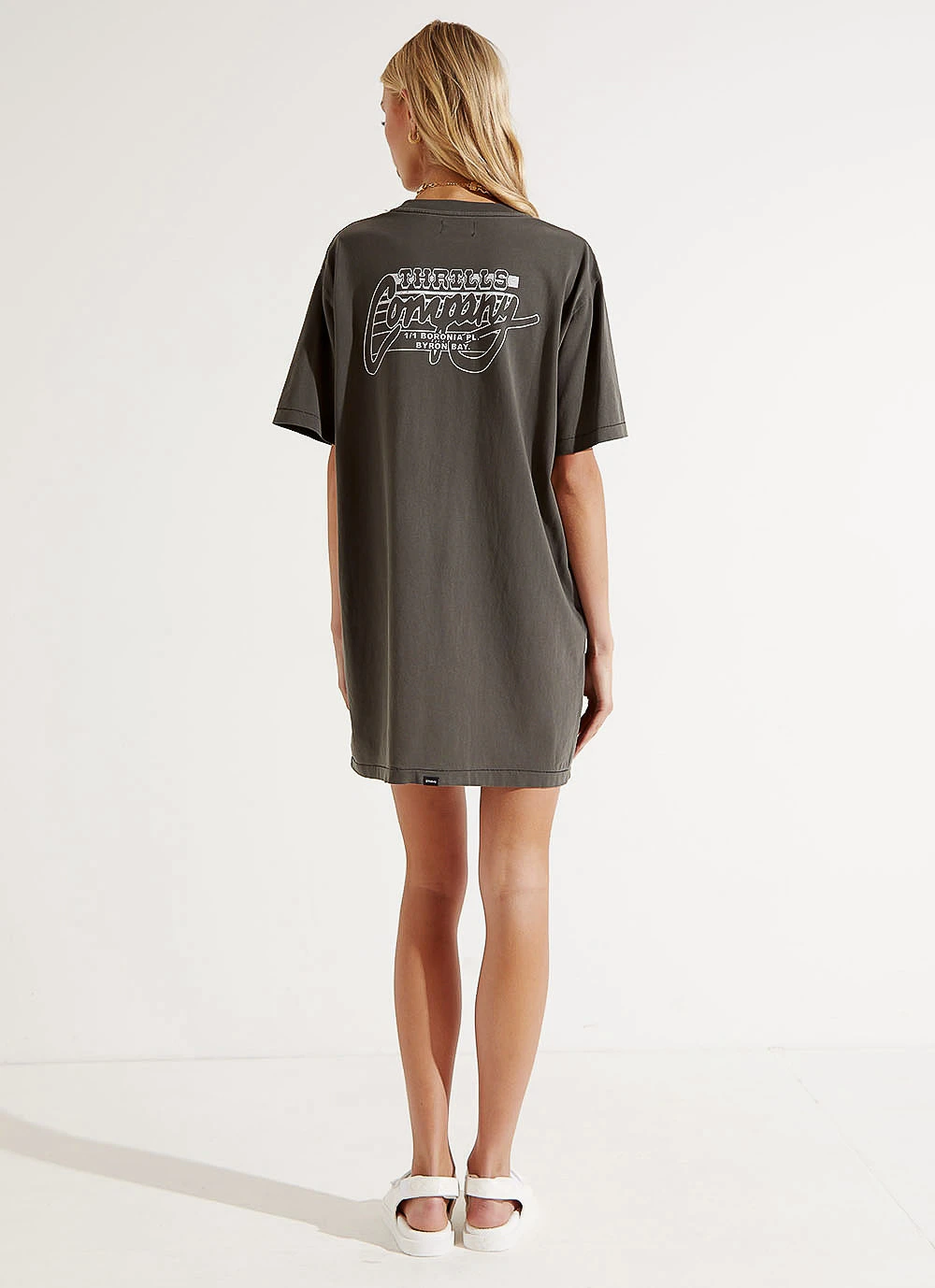 Thrills Prowler Merch Tee Dress - Merch Black New & Most Loved 5 Thrills Prowler Merch Tee Dress - Merch Black New & Most Loved