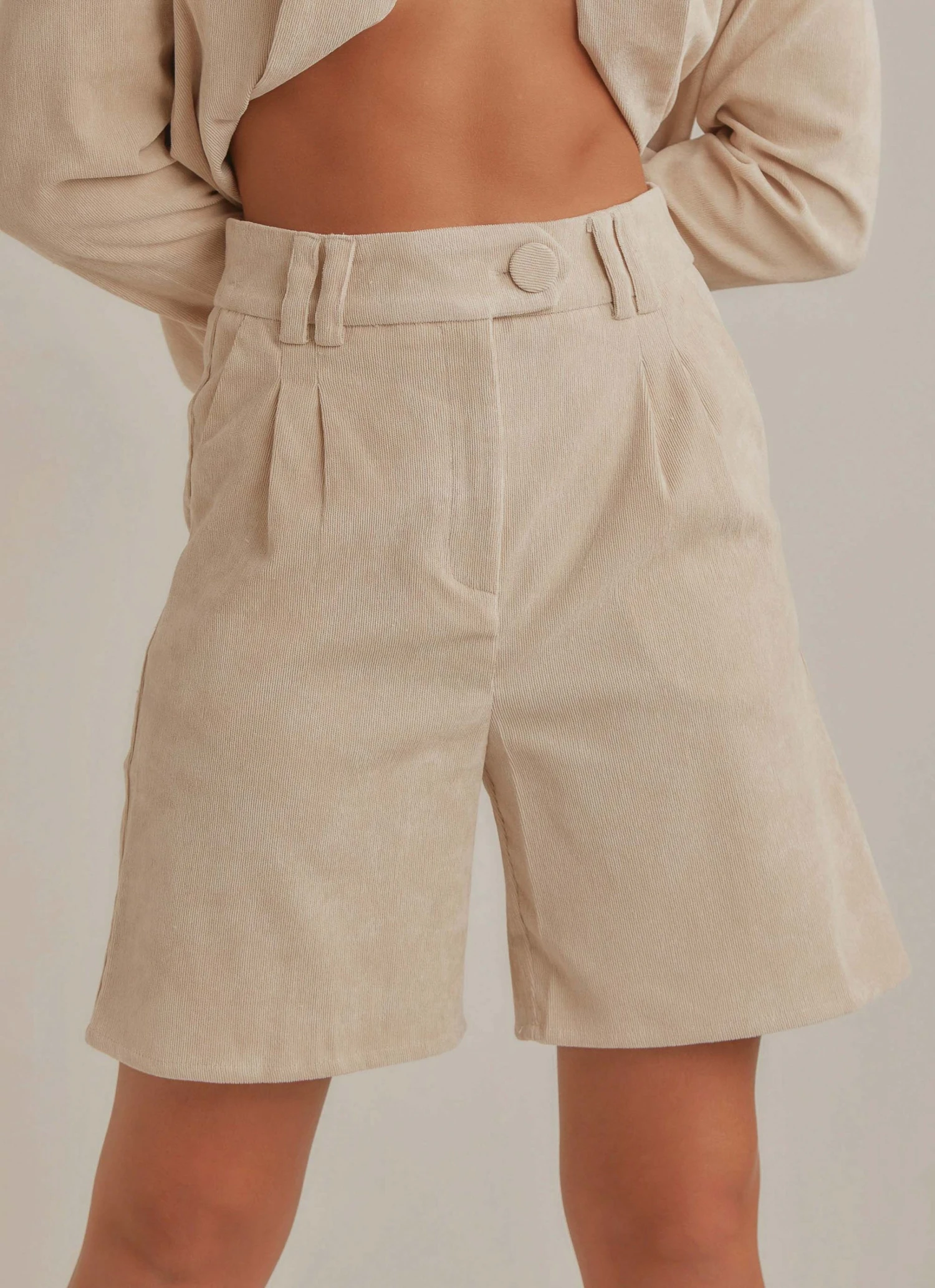 4th & Reckless New & Most Loved Anderson Short - Cream Cord 2 4th & Reckless New & Most Loved Anderson Short - Cream Cord