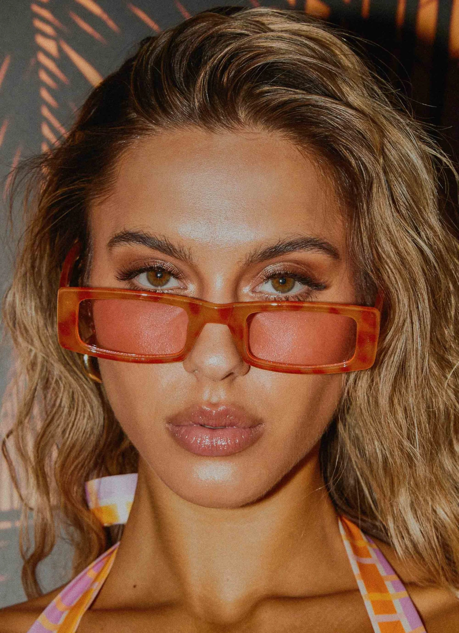 Peppermayo Oh Honey Sunglasses - Orange 2 Peppermayo Oh Honey Sunglasses - Orange