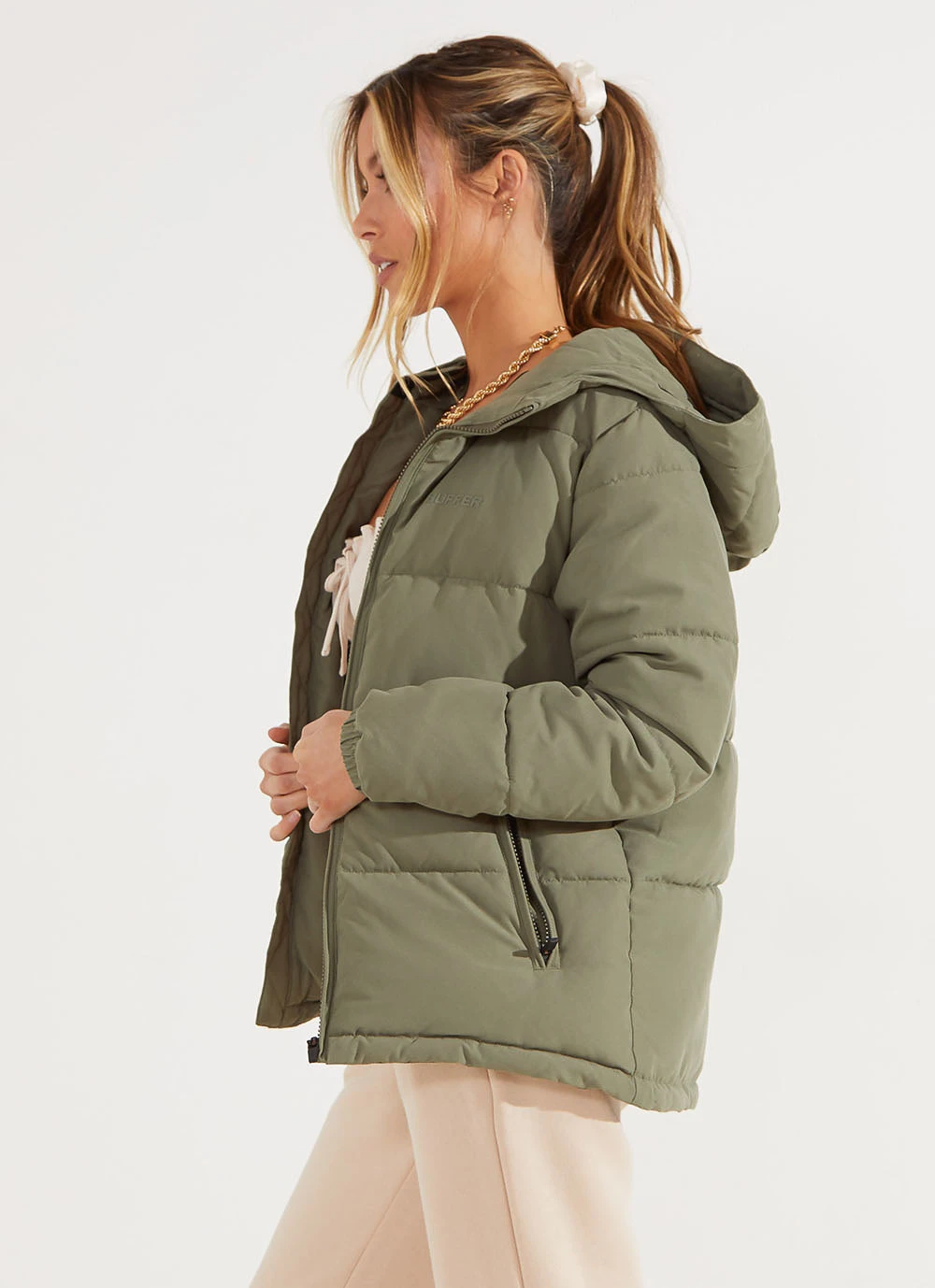 Womens Huffer Puffer - Khaki New & Most Loved 4 Womens Huffer Puffer - Khaki New & Most Loved