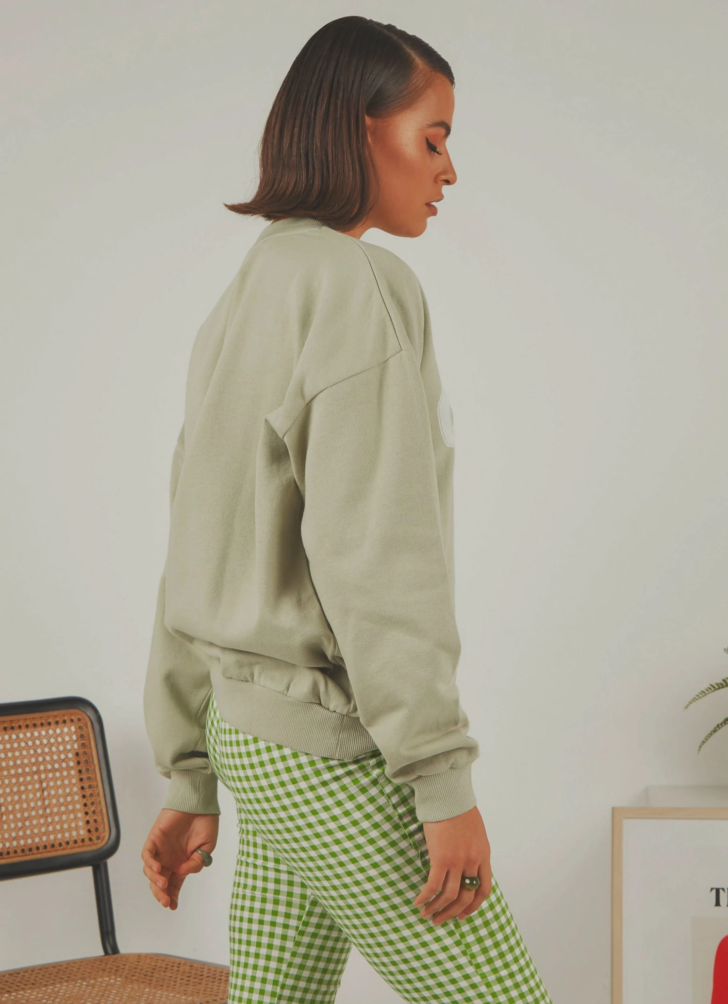 Wrangler New & Most Loved Afterglow OS Sweat - Sage 4 Wrangler New & Most Loved Afterglow OS Sweat - Sage