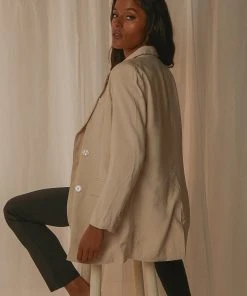 Peppermayo Style Rules Blazer - Cream New & Most Loved 9 Peppermayo Style Rules Blazer - Cream New & Most Loved