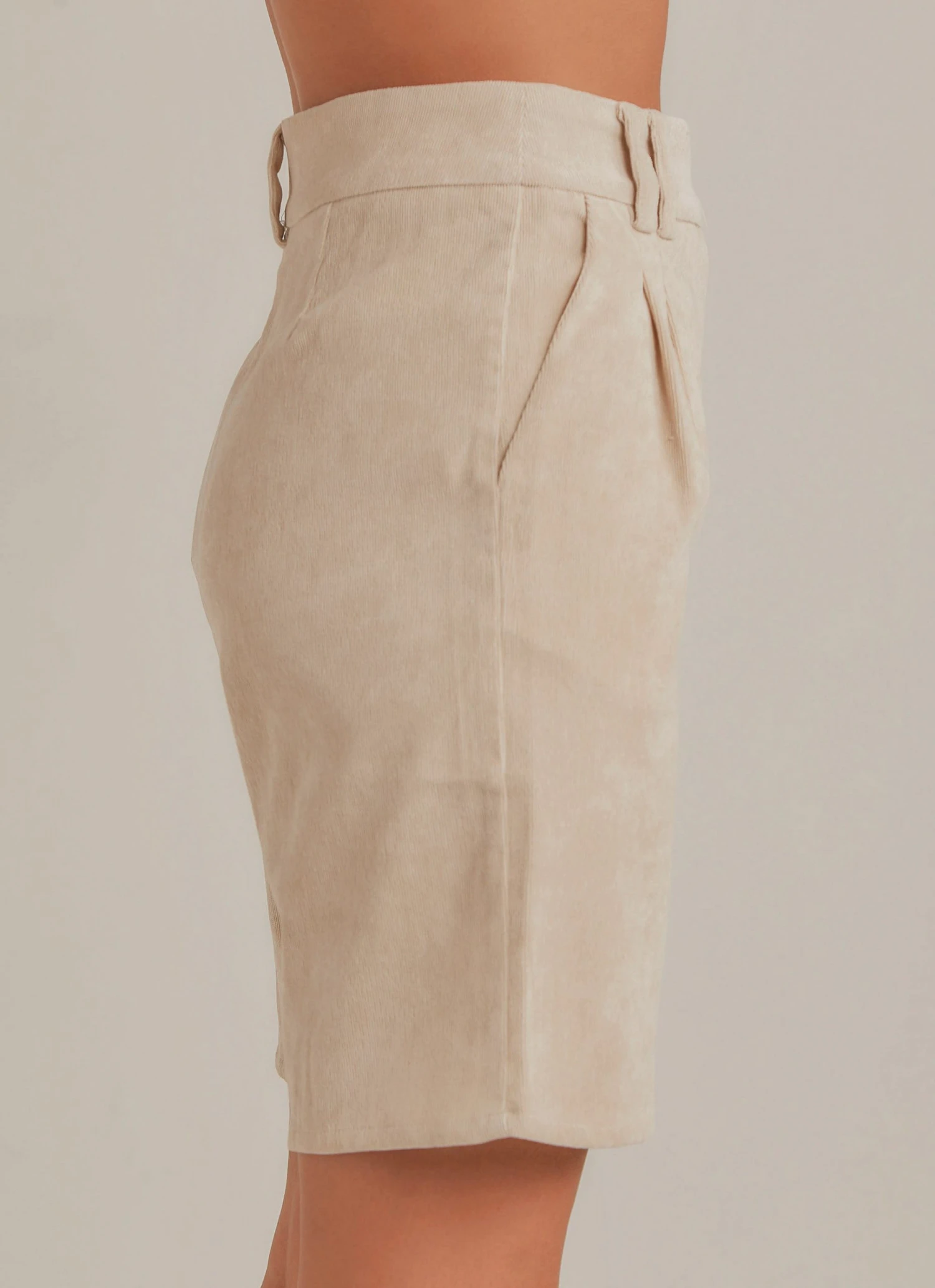 4th & Reckless New & Most Loved Anderson Short - Cream Cord 3 4th & Reckless New & Most Loved Anderson Short - Cream Cord