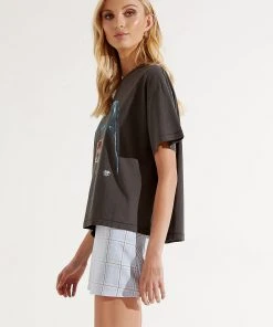 Thrills Prowler Oversized Box Tee - Merch Black New & Most Loved 8 Thrills Prowler Oversized Box Tee - Merch Black New & Most Loved