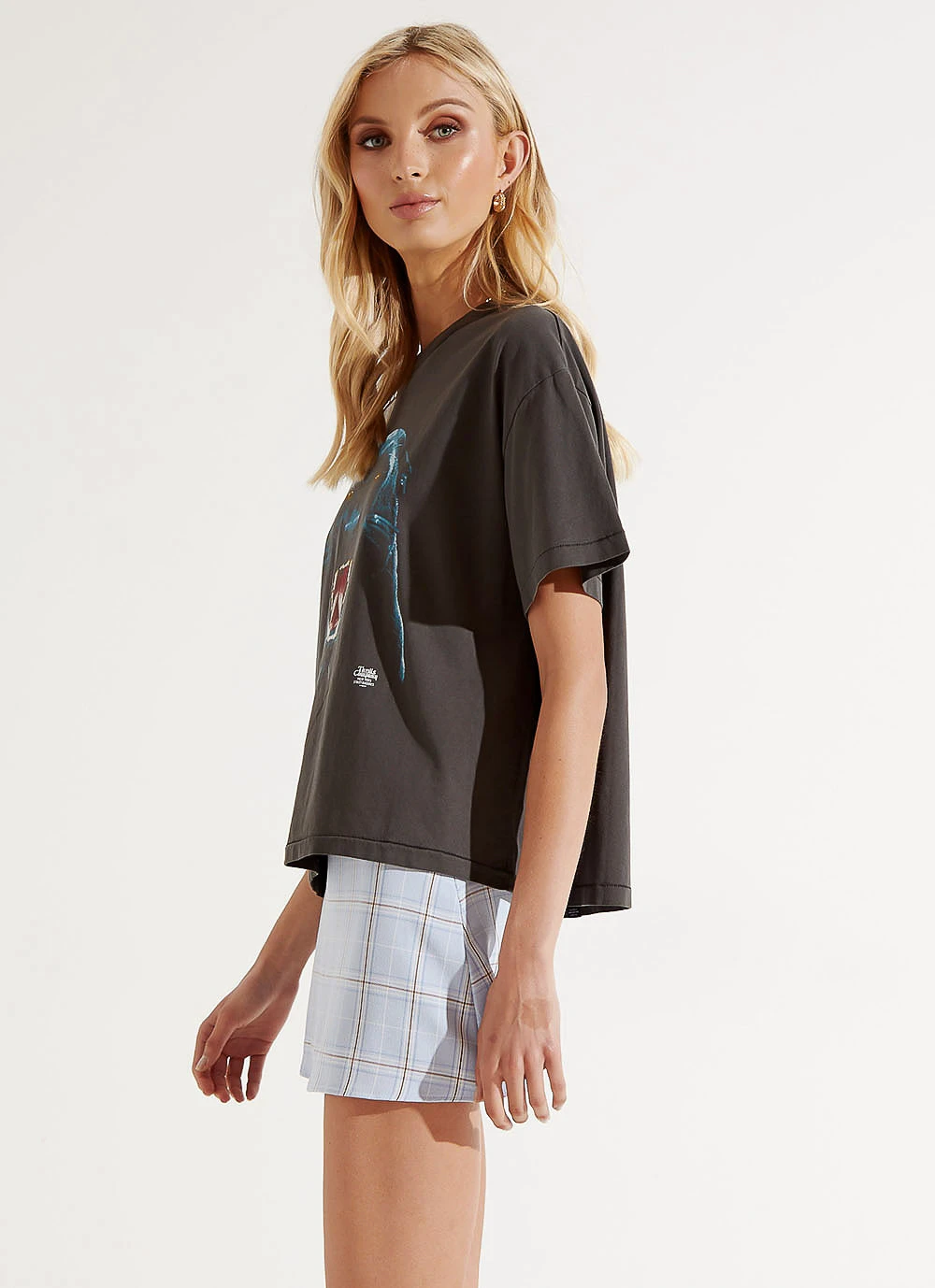 Thrills Prowler Oversized Box Tee - Merch Black New & Most Loved 4 Thrills Prowler Oversized Box Tee - Merch Black New & Most Loved