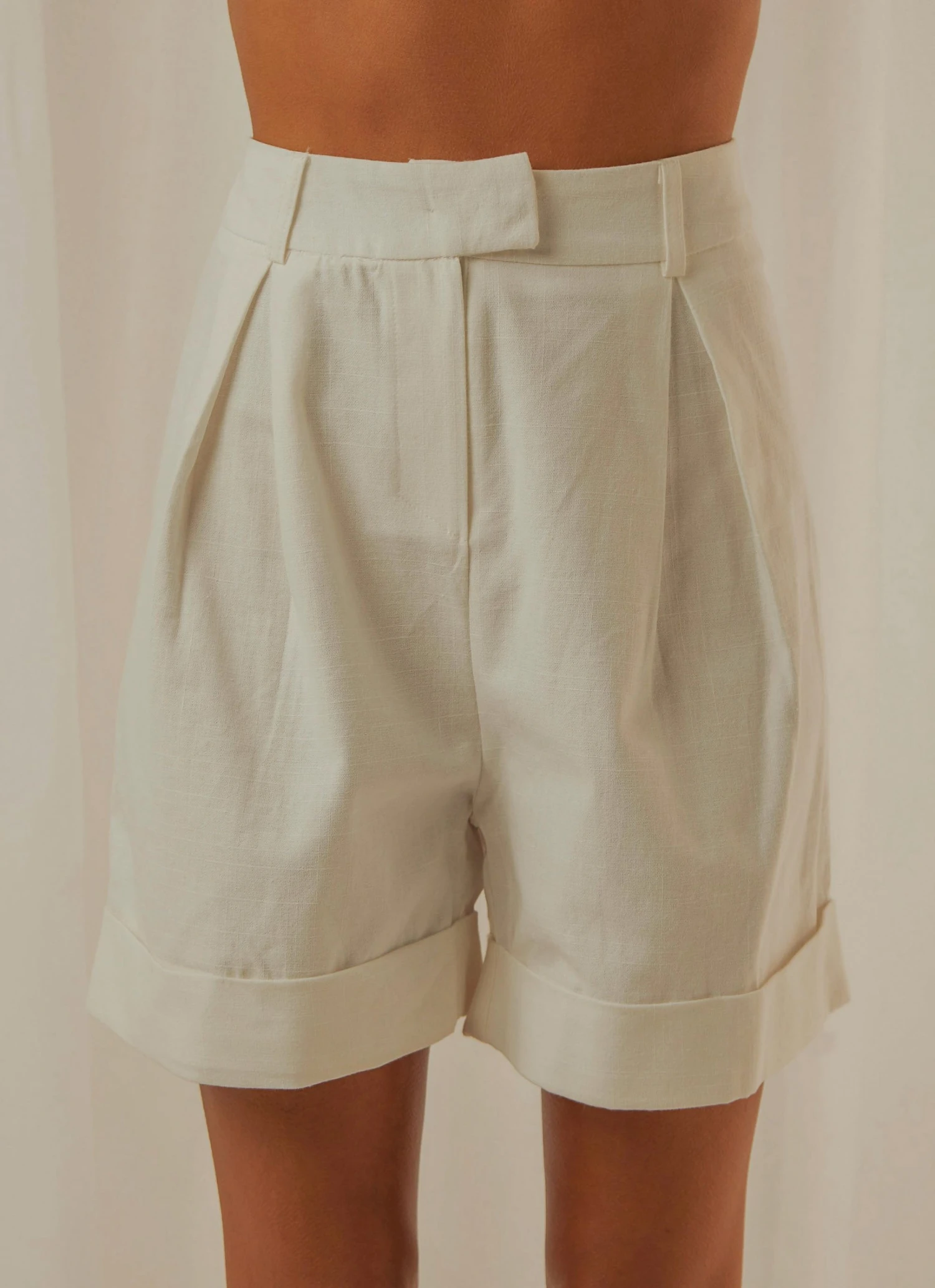 4th & Reckless Ameline Short - White 1 4th & Reckless Ameline Short - White