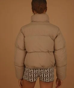 Nude Lucy New & Most Loved Topher Puffer Jacket - Carob