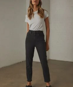 Lee High Moms Jean - Bias Black 7 Lee High Moms Jean - Bias Black