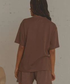 Vacancy Supply The Essential Tee - Chocolate 11 Vacancy Supply The Essential Tee - Chocolate