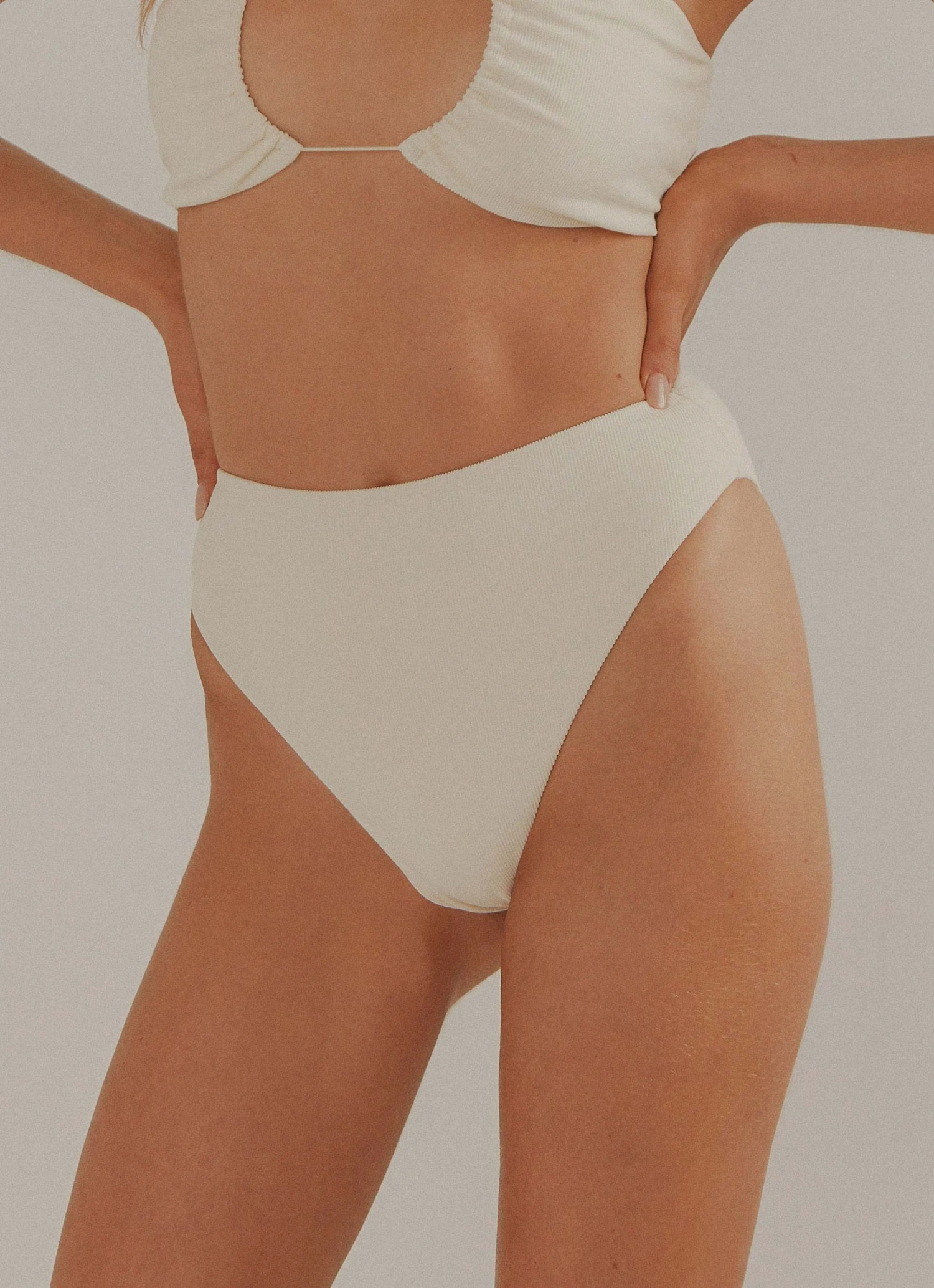 Vacancy Supply Sundance High Waisted Bottoms - Coconut Milk 7 Vacancy Supply Sundance High Waisted Bottoms - Coconut Milk