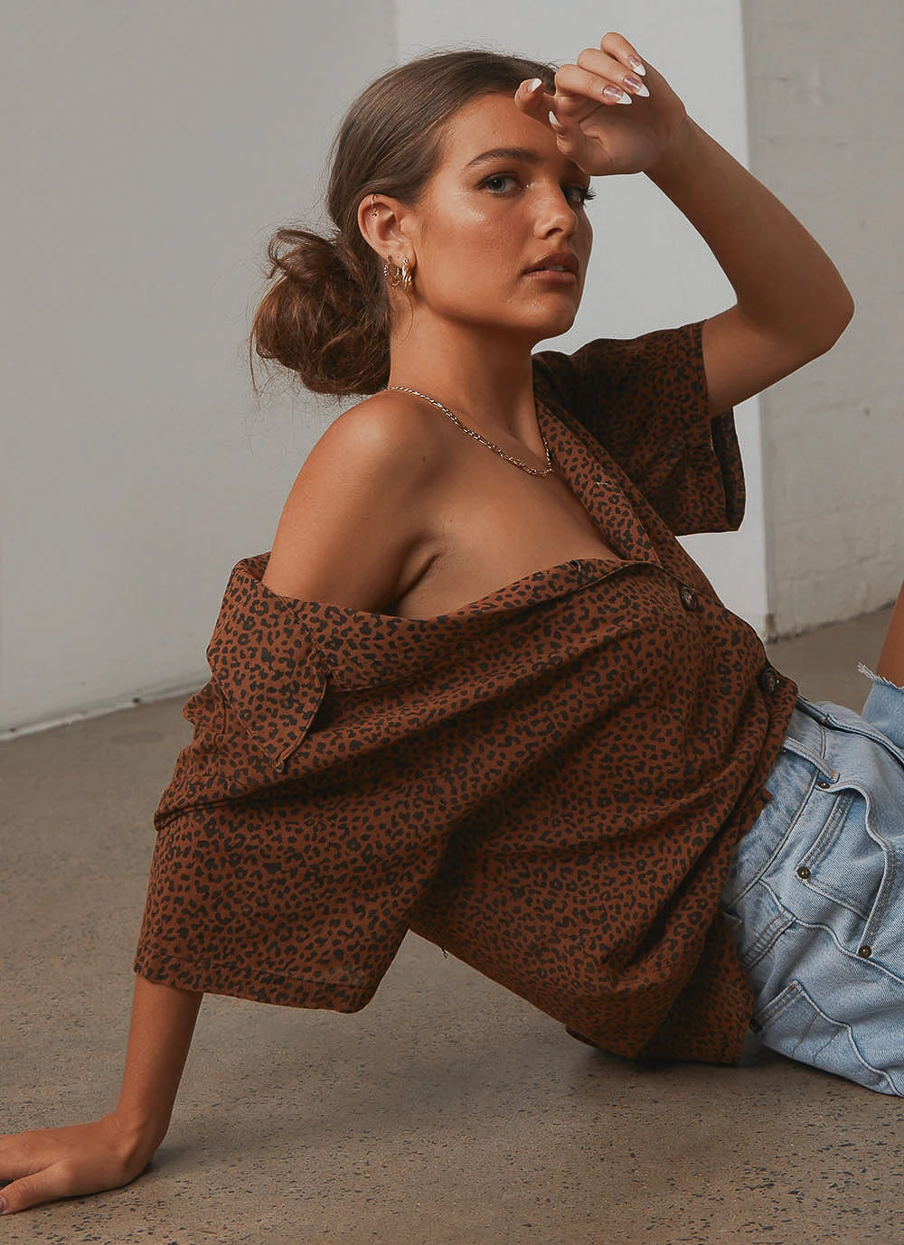 Thrills New & Most Loved Panthera Slouch Shirt - Mustang Brown 2 Thrills New & Most Loved Panthera Slouch Shirt - Mustang Brown