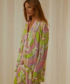 Peppermayo Exclusive New & Most Loved Change Of Pace Shirt - Retro Swirl 8 Peppermayo Exclusive New & Most Loved Change Of Pace Shirt - Retro Swirl