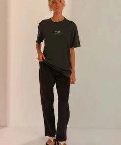 Afends New & Most Loved Premium Organic Unisex Rettro Fit Tee - Black 7 Afends New & Most Loved Premium Organic Unisex Rettro Fit Tee - Black