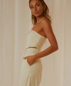 Peppermayo Exclusive Time To Dream Bustier Top - Ivory 8 Peppermayo Exclusive Time To Dream Bustier Top - Ivory