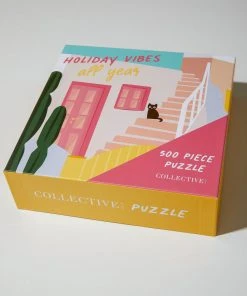 Collective Hub Holiday Vibes All Year Puzzle - Multi New & Most Loved
