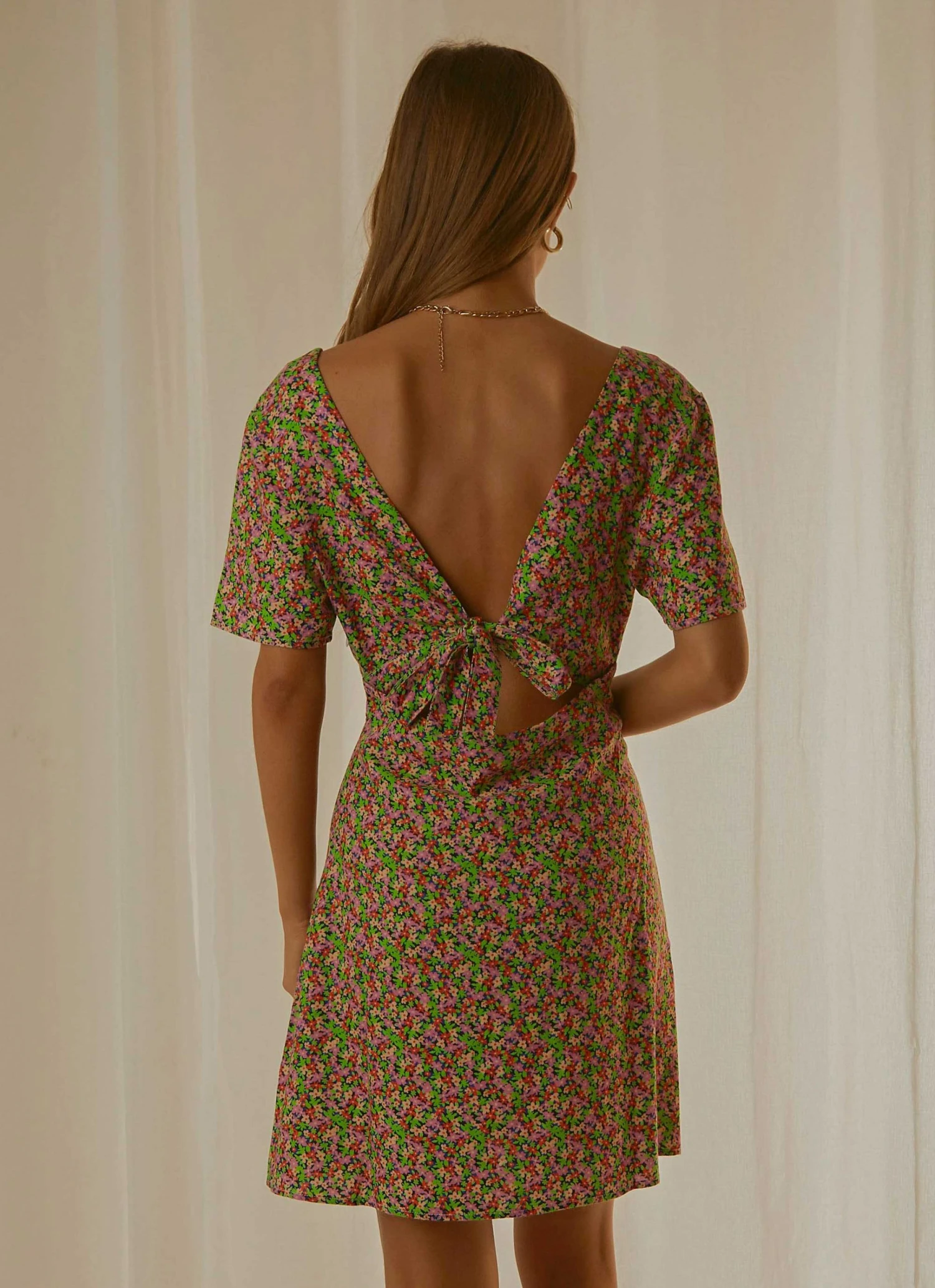 Cools Club Party Mini Dress - Floral Punch 5 Cools Club Party Mini Dress - Floral Punch