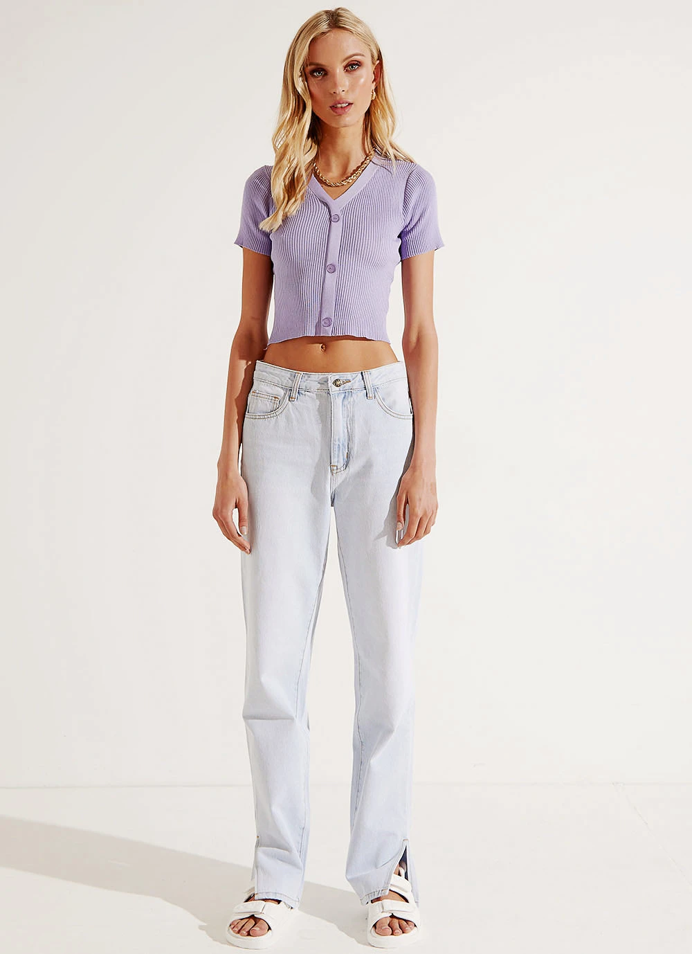 Peppermayo You Got It Knit Top - Lilac New & Most Loved 3 Peppermayo You Got It Knit Top - Lilac New & Most Loved