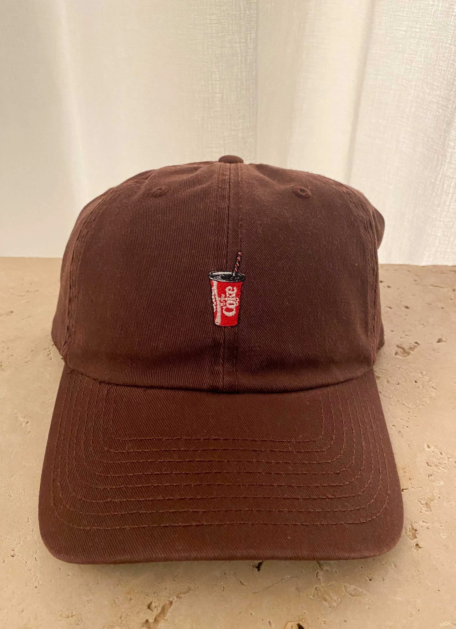 American Needle Coca-Cola Cup Ball Park Cap - Chocolate New & Most Loved 3 American Needle Coca-Cola Cup Ball Park Cap - Chocolate New & Most Loved