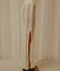 Peppermayo Exclusive New & Most Loved Perri Ladder Knit Maxi Skirt - Ivory 11 Peppermayo Exclusive New & Most Loved Perri Ladder Knit Maxi Skirt - Ivory