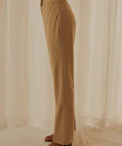 4th & Reckless Nessa Trouser - Beige New & Most Loved 8 4th & Reckless Nessa Trouser - Beige New & Most Loved