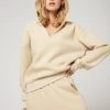 Atoir X Rozalia Collared Jumper - Oatmeal New & Most Loved