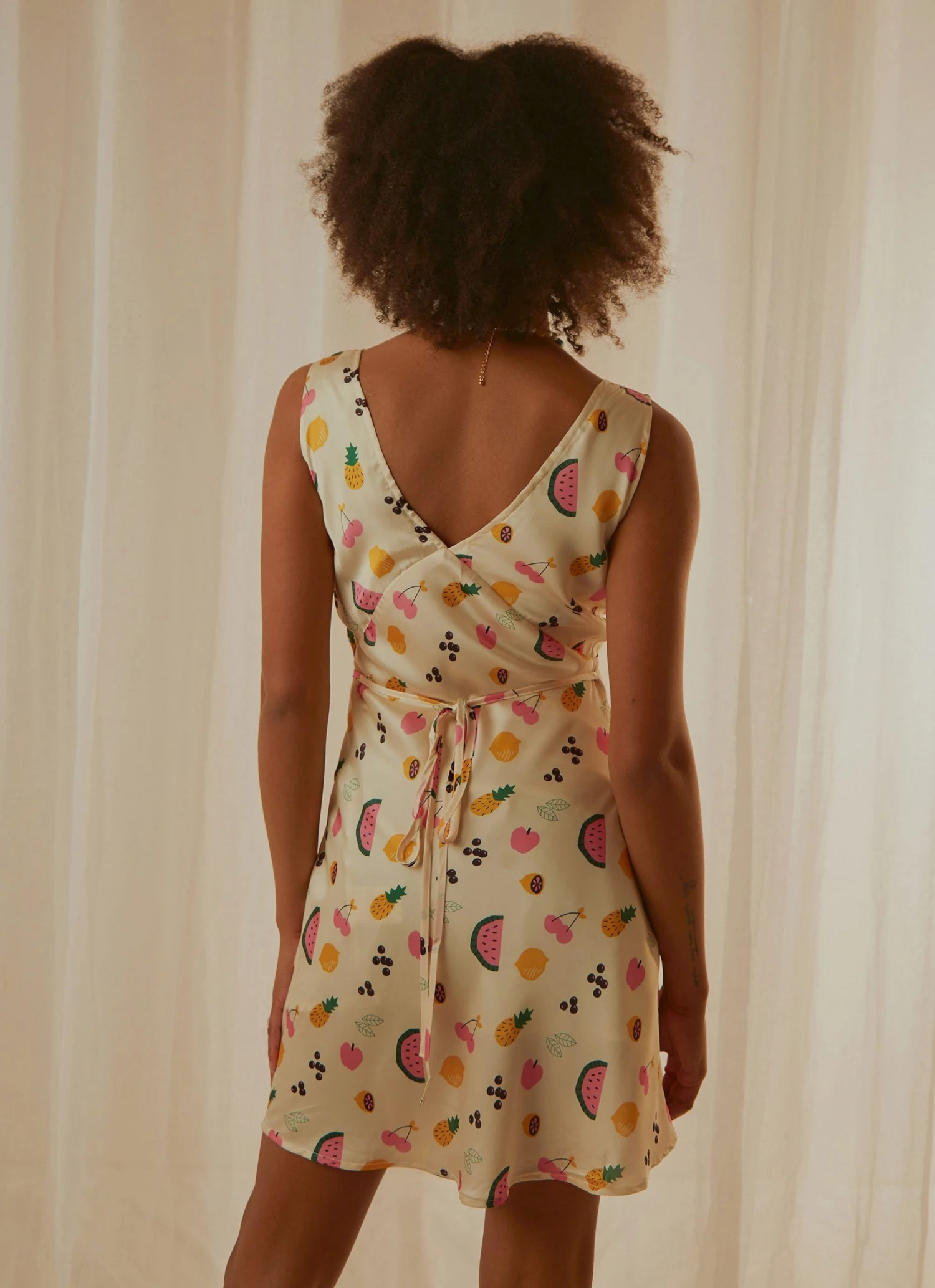 Peppermayo Exclusive Audrey Vintage Slip Dress - Tutti Fruitti New & Most Loved 5 Peppermayo Exclusive Audrey Vintage Slip Dress - Tutti Fruitti New & Most Loved