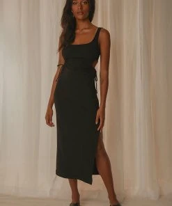 Peppermayo Mirror Image Dress - Black