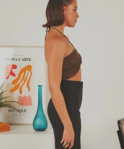 Peppermayo Exclusive New & Most Loved Angel Like You Crop - Choc Brown 8 Peppermayo Exclusive New & Most Loved Angel Like You Crop - Choc Brown