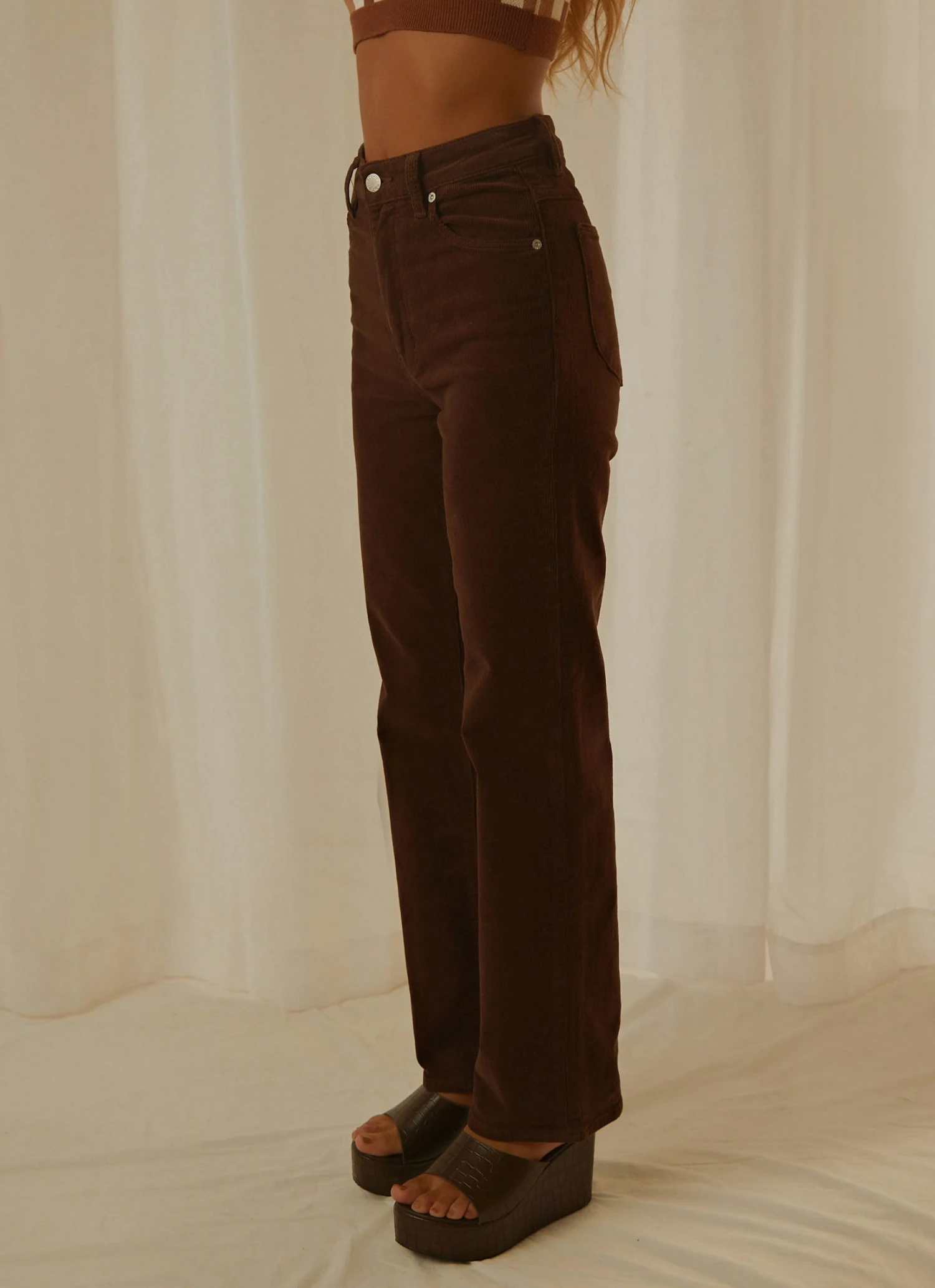 Rolla's Original Straight - Brown Cord New & Most Loved 5 Rolla's Original Straight - Brown Cord New & Most Loved