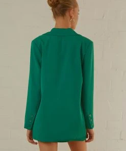 Peppermayo Exclusive Italian Cities Blazer - Jade Green New & Most Loved