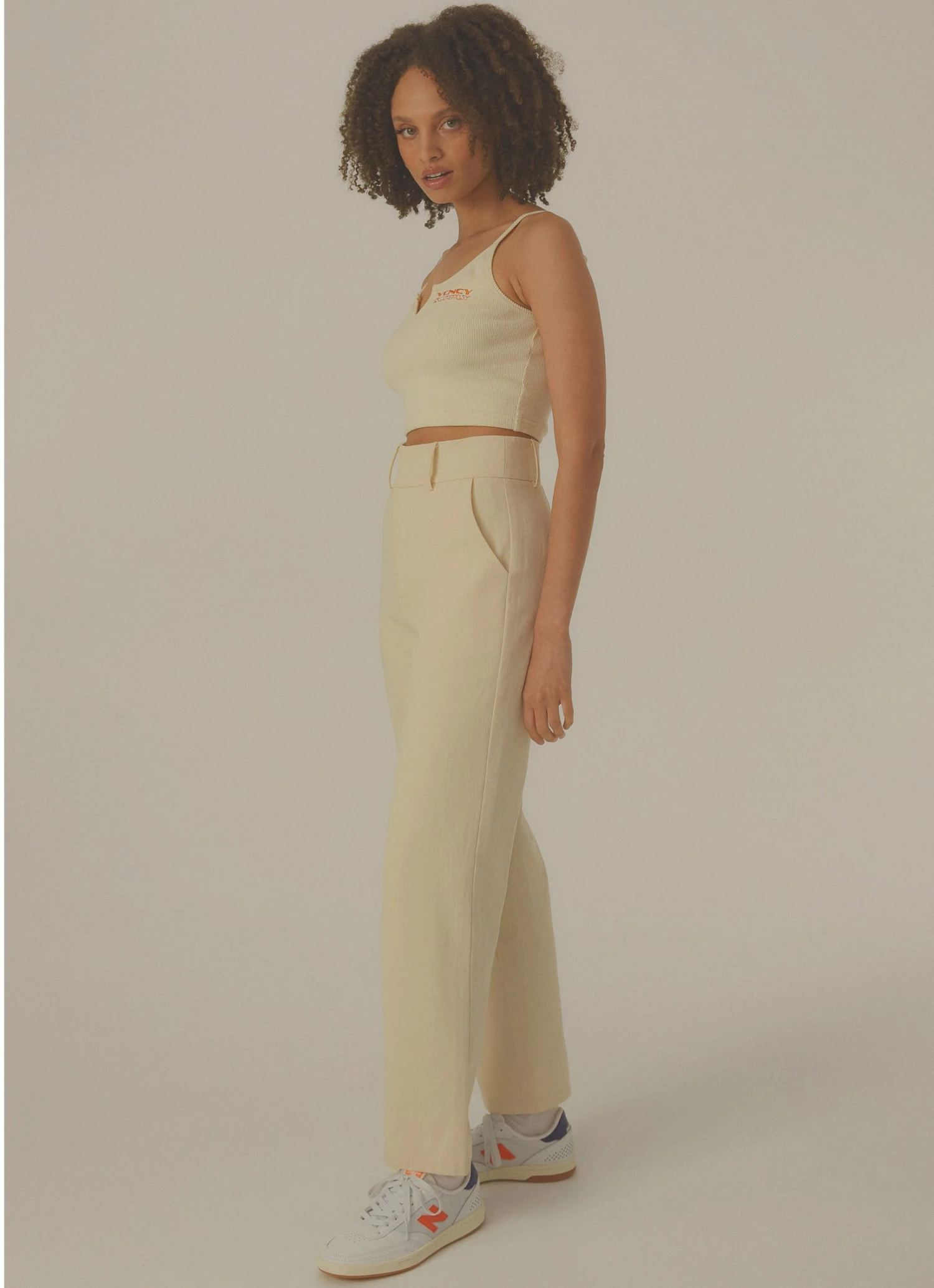 Vacancy Supply Endless Road Twill Pant - Creme New & Most Loved 5 Vacancy Supply Endless Road Twill Pant - Creme New & Most Loved