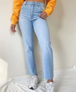 Rolla's Original Straight Jean - Comfort Sky New & Most Loved