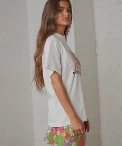 Rolla's Tomboy MTV Tie Dye Tee - White 8 Rolla's Tomboy MTV Tie Dye Tee - White