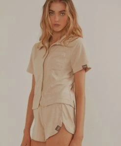 Vacancy Supply Cabana Terry Short - Beige