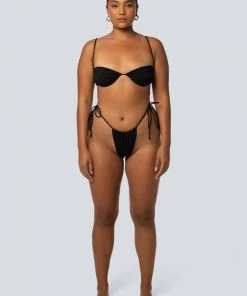 LaHana Swim New & Most Loved Scarlett Bottom - Black