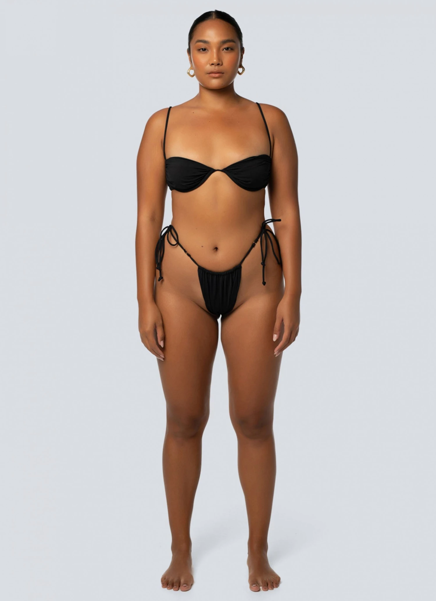 LaHana Swim New & Most Loved Scarlett Bottom - Black 1 LaHana Swim New & Most Loved Scarlett Bottom - Black