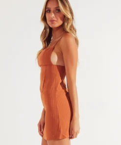 Peppermayo Versailles Mini Dress - Tan Dresses 8 Peppermayo Versailles Mini Dress - Tan Dresses