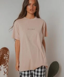 Minimal Thrills Merch Fit Tee - Cork Fade