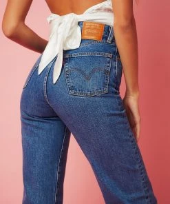 Levi's Ribcage Straight Ankle Jeans - Georgie New Bottoms