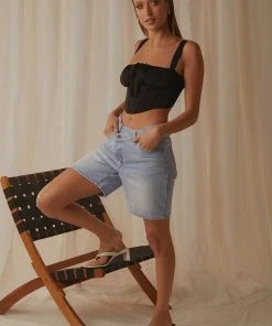 Peppermayo New & Most Loved All My Heart Bustier Top - Black