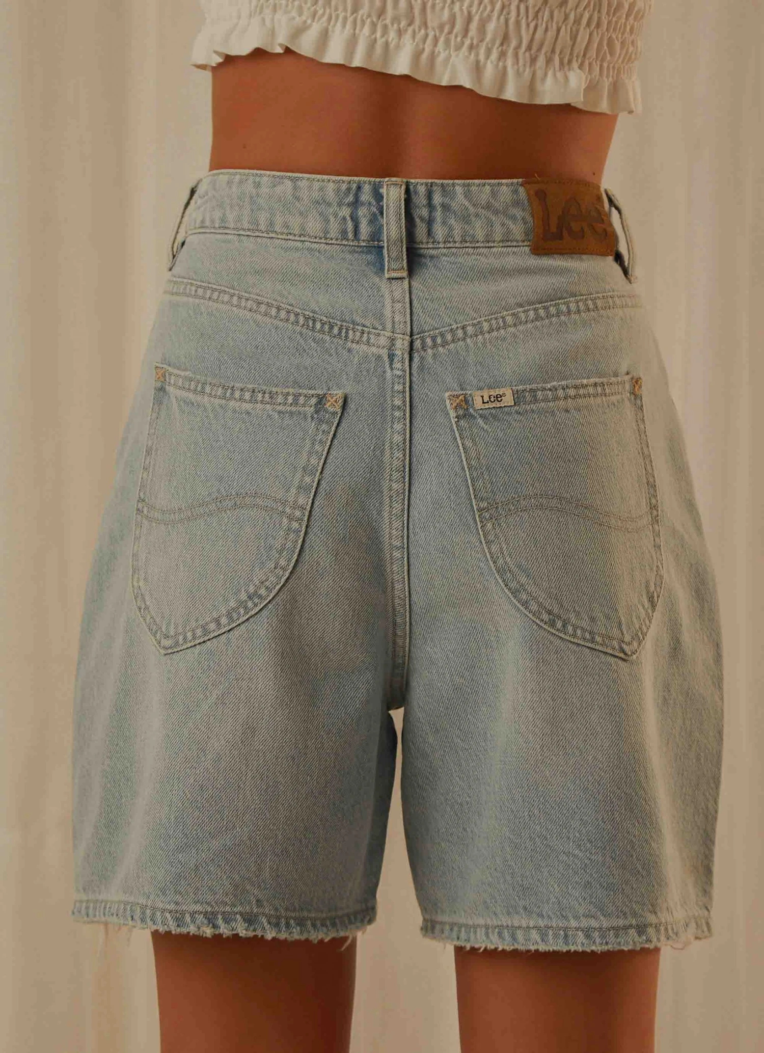 Lee High Baggy Short - Blue Encounter 7 Lee High Baggy Short - Blue Encounter