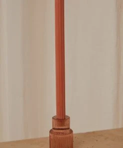 Candle Co Arlo Vintage Candle Holder - Amber