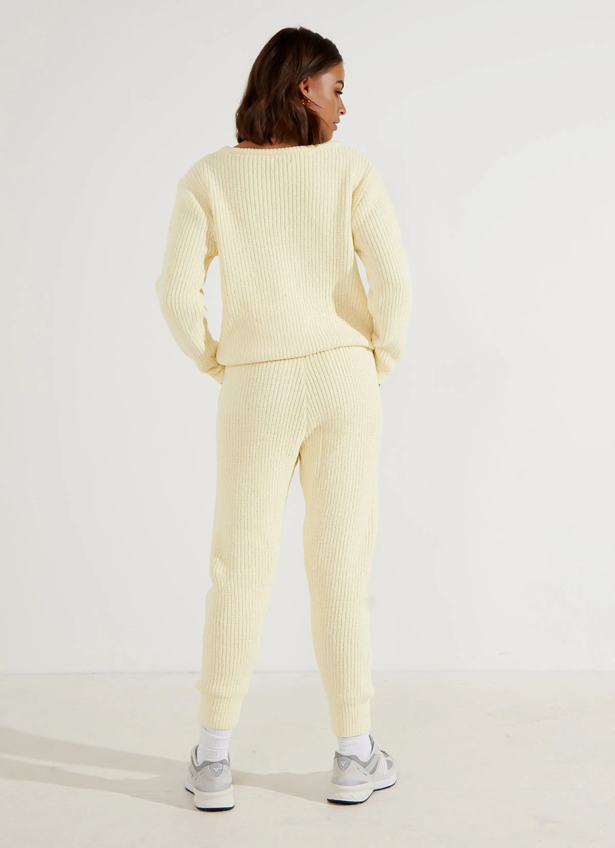 Peppermayo Bottoms Lonsdale Knit Pants - Lemon 5 Peppermayo Bottoms Lonsdale Knit Pants - Lemon