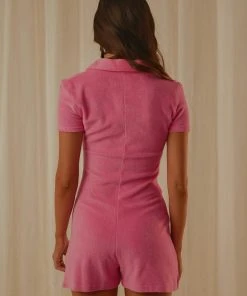 Peppermayo Exclusive Summer Club Terry Romper - Pink New & Most Loved 11 Peppermayo Exclusive Summer Club Terry Romper - Pink New & Most Loved